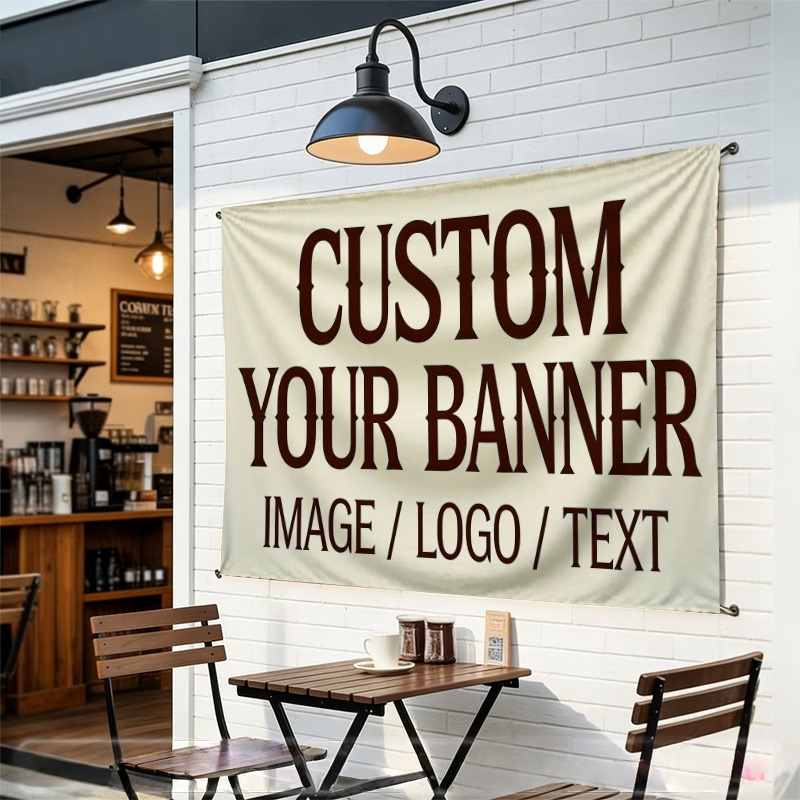 Commercial Printing Images - Maßgefertigte Bannerfahnen, geeignet für personalisierte Logobilder,