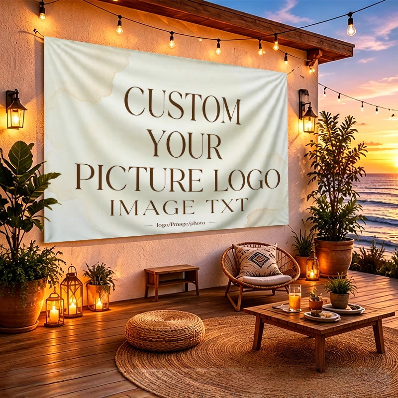 Commercial Printing Images - Maßgefertigte Bannerfahnen Geeignet für Personalisierte Logobilder