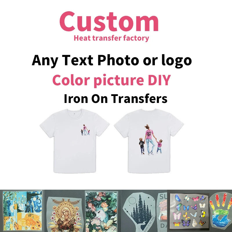 Printable Heat Transfer Vinyl - Individuelles Logo oder Bild zum Aufbügeln,