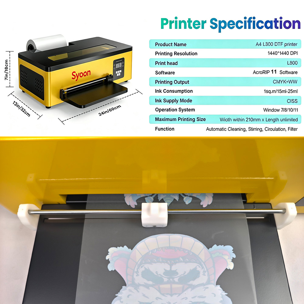 Verbesserter DTF A4-Drucker mi – Commercial Dtf Printing Machine Bewertung und Preis