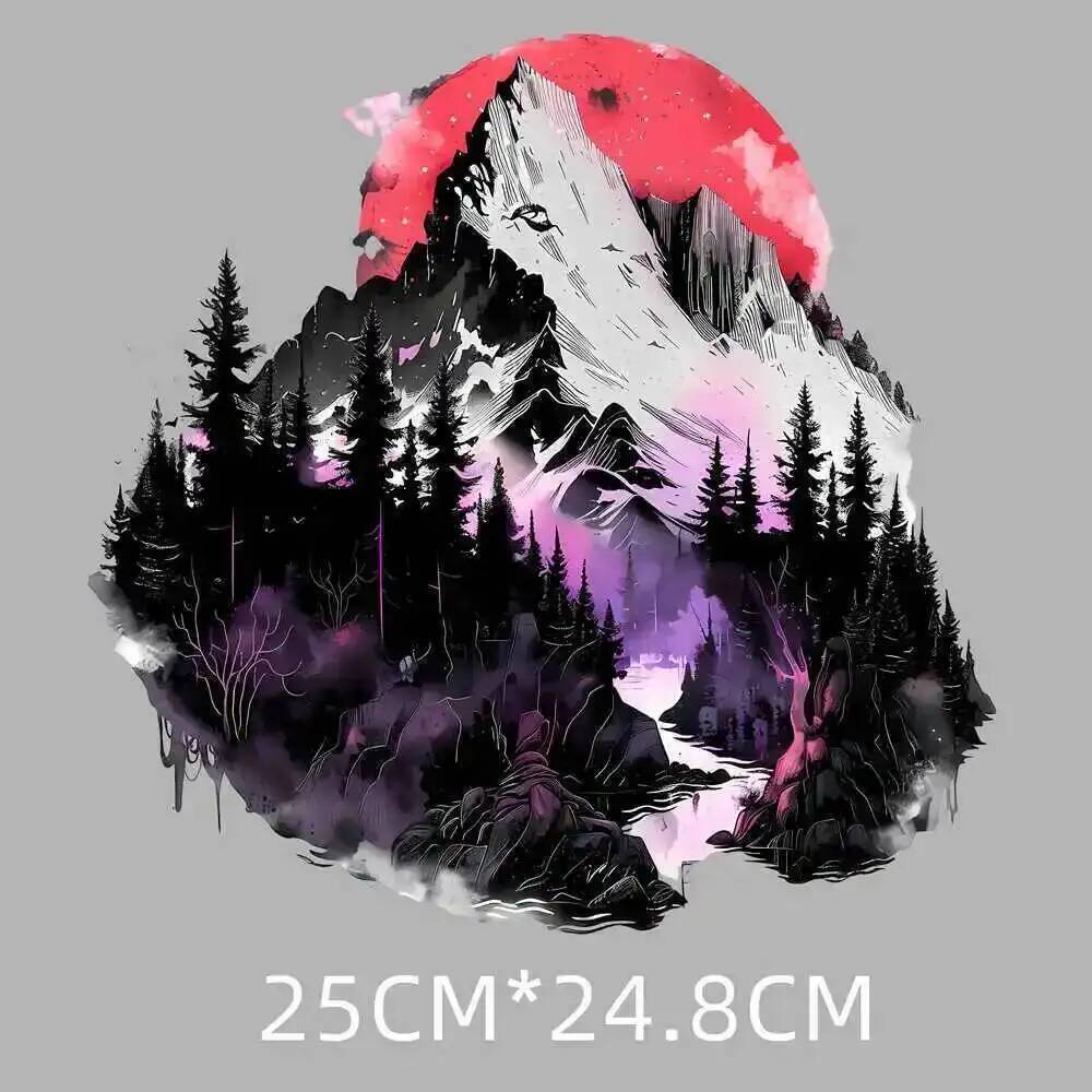 25 cm Schnee Berg Landschaft E – Printable Heat Transfer Vinyl Bewertung und Preis