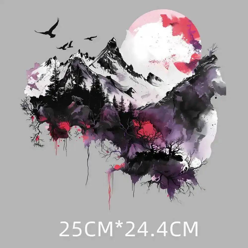 25 cm Schnee Berg Landschaft E – Printable Heat Transfer Vinyl Bewertung und Preis