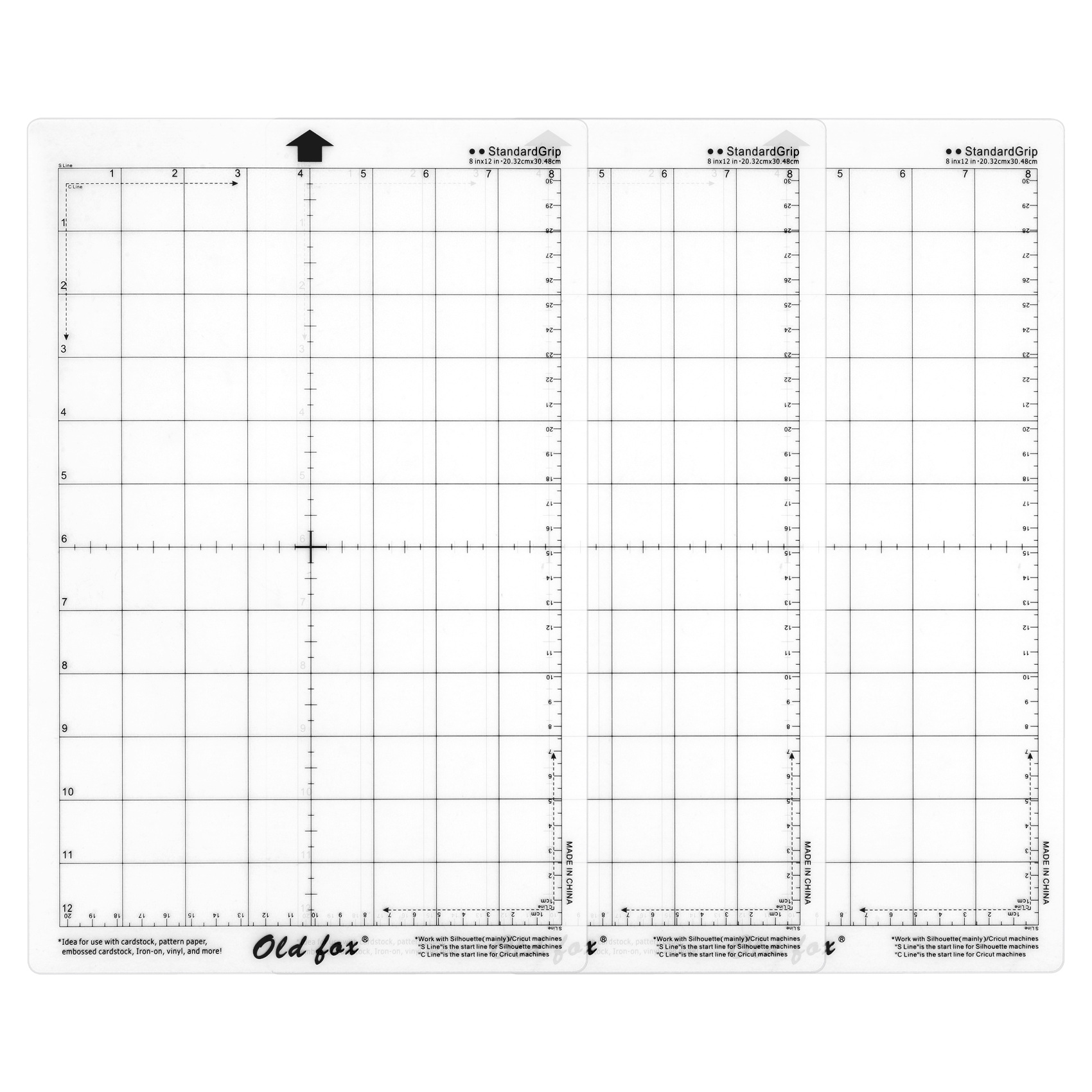 3-teilige Ersatz-Schneidematte – Plotter Cutting Mat Bewertung und Preis