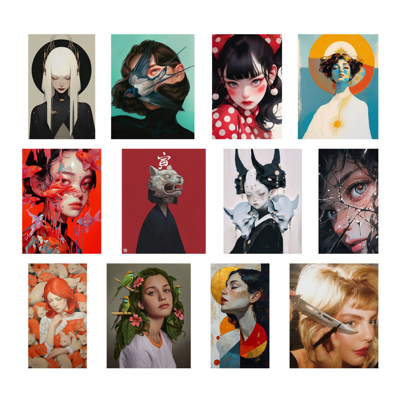 26 cm Mode Kunst Poster Schöne – Printable Heat Transfer Vinyl Bewertung und Preis